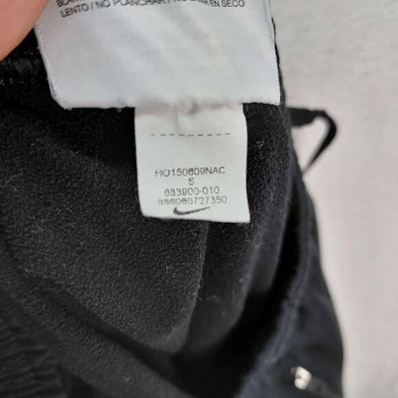 Nike Running Club Joggers Sweatpants Men Small Black Ankle Zip Pocket Reflective - Picture 15 of 15